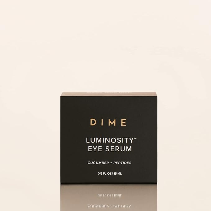 DIME Beauty Luminosity Eye Serum, Eye Cream for 0.5 oz