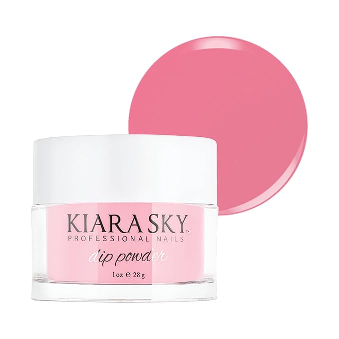 Kiara Sky Long Lasting Nail Dip Powder Pink Me Blush 1 oz