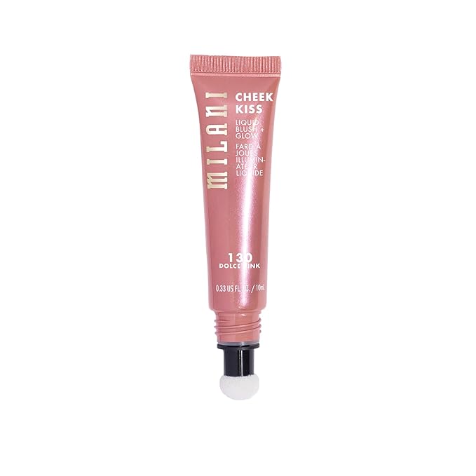 Milani Cheek Kiss Blush + Glow Highlighter - 130 Dolce Pink