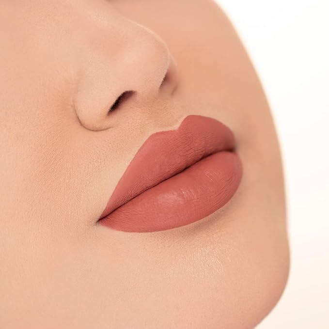 Beauty Bakerie Lip Whip Liquid Lipstick for Women, Waterproof Lip Gloss, Tint, Stain Long Lasting Hydrating Moisturizer, Matte or Metallic, 3.5mL, Gingersnap