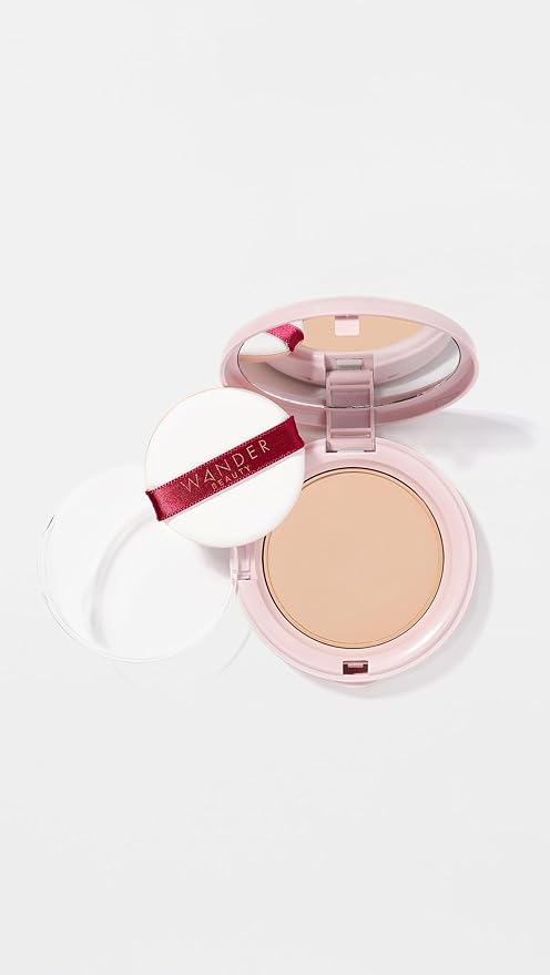Wander Beauty Women's Wanderlust Powder Foundation, Light, Tan, 0.3 Ounce