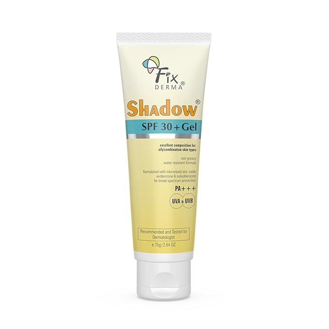 Fixderma Shadow SPF 30 Gel Sunscreen | Sunscreen & Broad SpectrumUVA and UVB Protection