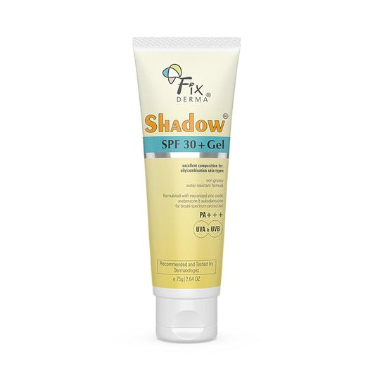 Fixderma Shadow SPF 30 Gel Sunscreen | Sunscreen & Broad SpectrumUVA and UVB Protection