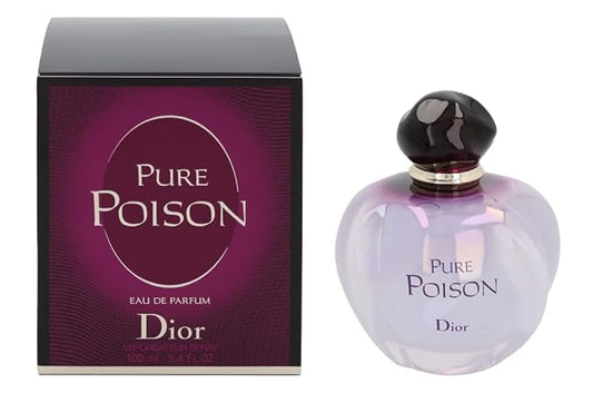 Dior Christian Pure Poison Eau de Parfum Spray, 3.4 Ounce, floral fragrance, Multicolor