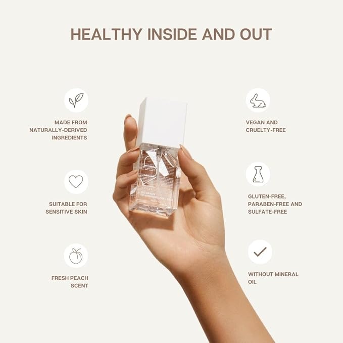 Nuda Face Tan Water | Lightweight and Clear Self Tan Face Mist | Cruelty Free Face Tanner Water with Natural Ingredients | Buildable Spray Tan Solution (75 mL)