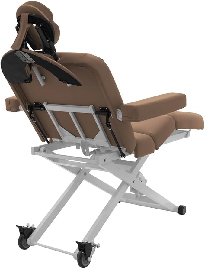 Cleo Electric Spa Treatment Table, Facial Massage Bed ADA Compliant (Sand)