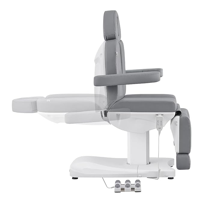 Dir Full Electrical Medical Aesthetic Chair Facial Beauty Bed Podiatry Doctors Office Chair with 3 Motors Ink
