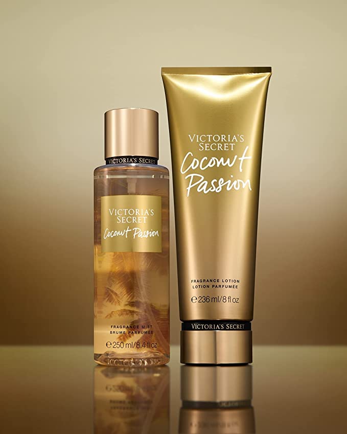 Victoria's Secret Coconut Passion Mist & Lotion Set