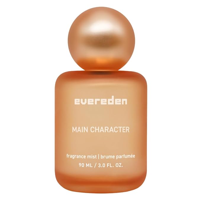 Evereden Fragrance Hair and Body Mist - Main Character: Clean and Vegan Collectible Hair and Body Spray for Teen Girls - Amplify Your Self Expression with Iconic Scents in Aesthetic Bottles