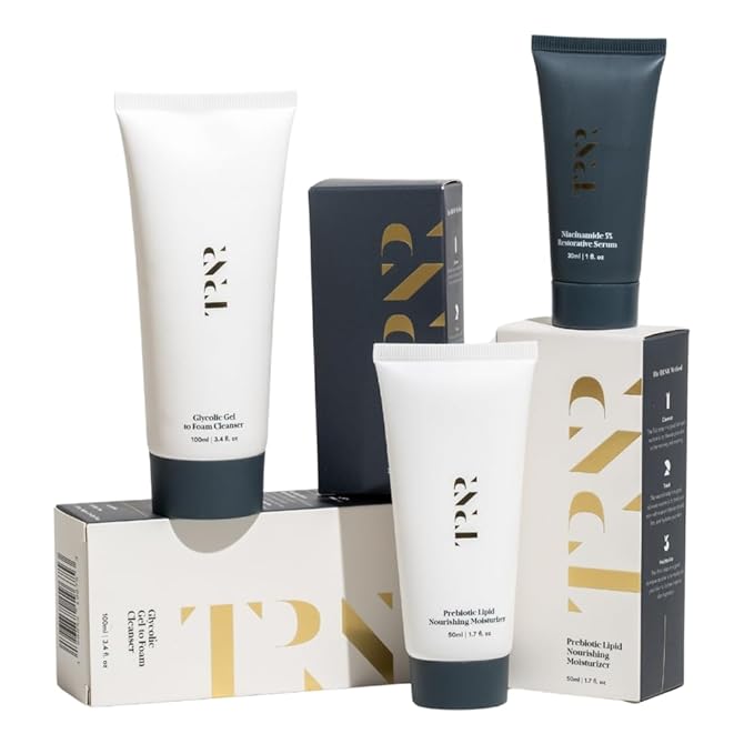 TRNR SKIN Face Care Routine | Natural, Plant-Based & Science-First Skincare Routine for Men & Women (Bundle)