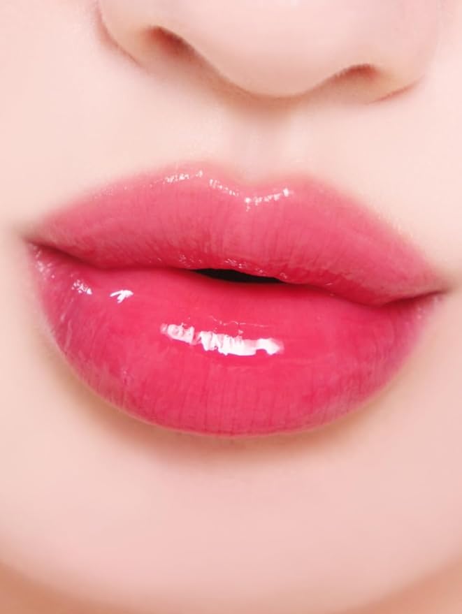 Unseen Mirror Lip Tint, High-Gloss, Non-Sticky, Long-Lasting Stain, Blendablem, Clear Shades 3.5g (Clueless, 1 OZ)