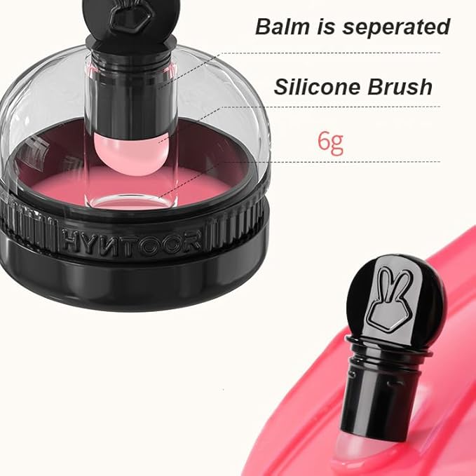 1 PC Macaron Canned Lip Essence High Glossy Lip Jelly, Mirror Effect Lip Glaze Mirror Effect Lip Balm, Moisturizing & Plump Lip Gloss (L04, 6g)