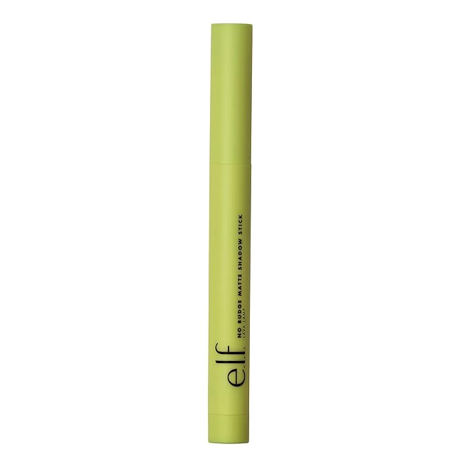 e.l.f. No Budge Matte Shadow Stick, One-Swipe Cream Eyeshadow Stick, Long-Wear & Crease Resistant, Matte Finish, Lava Lamp