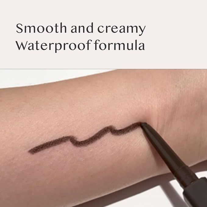 CLIO Extreme Gelpresso Pencil Eyeliner | Smudge-Proof, Waterproof, Long-Lasting, Long-Wear, 6 Cool and Warm Tone Shades, Ultra-Smooth, Creamy Formula (001 Black Brown (NEW))