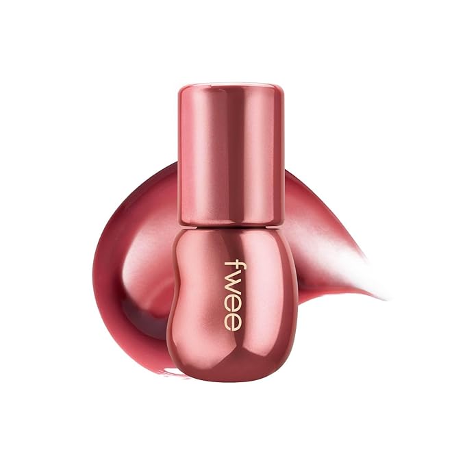 fwee 3D Voluming Gloss 70% (Rich) | Rozy 70% | High Shine, Non-Sticky Lip Gloss for Makeup | Long-Lasting, Moisturizing Gel Formula | 30%, 70% Pigment Options | 5.3g