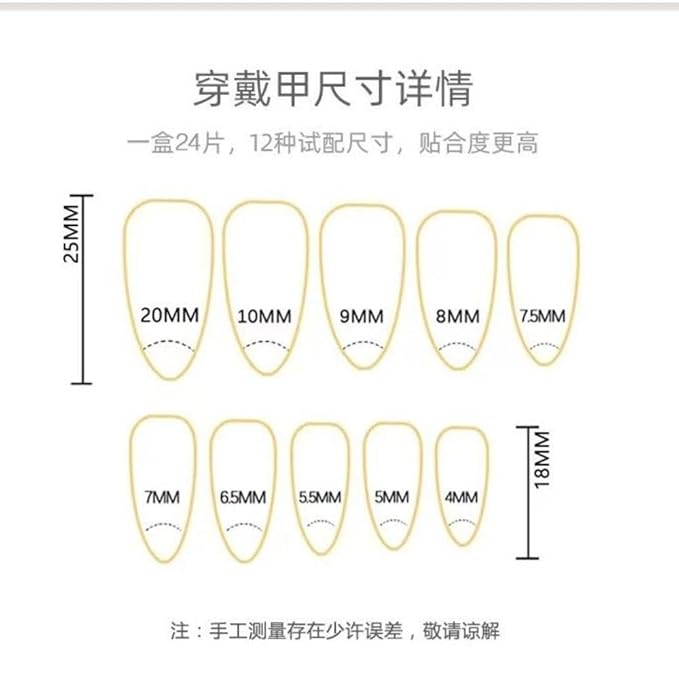 Black Press on Nails Medium Almond Shape Fake Nails with Glitter Design Glossy Stick on Nail Artificial Nail Nude Full Cover False Nail Rhinestone Glue on Nails for Women Girls Manicure 24Pcs