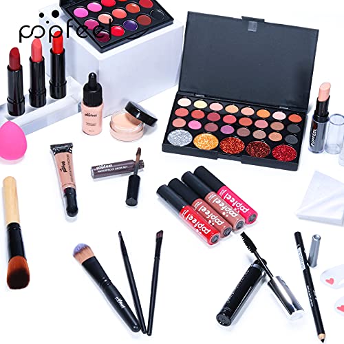 Makeup Sets For Women Brush Sets(Eyeshadow,Primer,Concealer,lipstick,lipgloss,Eyeliner,Eyebrow,Makeup brushe,Mascara &more)