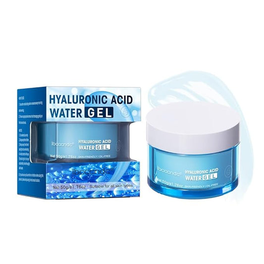 Hydro Boost Hyaluronic Acid Moisturizing Water Gel, Face Moisturizer For Oil Skin, Hyaluronic Acid Formula Combined With Water,Lightweight and Long-lasting Hydration-1.76Oz (Water Gel)