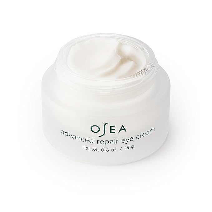 OSEA Advanced Repair Eye Cream - Hydrating Cream for Under Eye - Anti-Aging - Clean Beauty Eye Care, 0.6 Oz