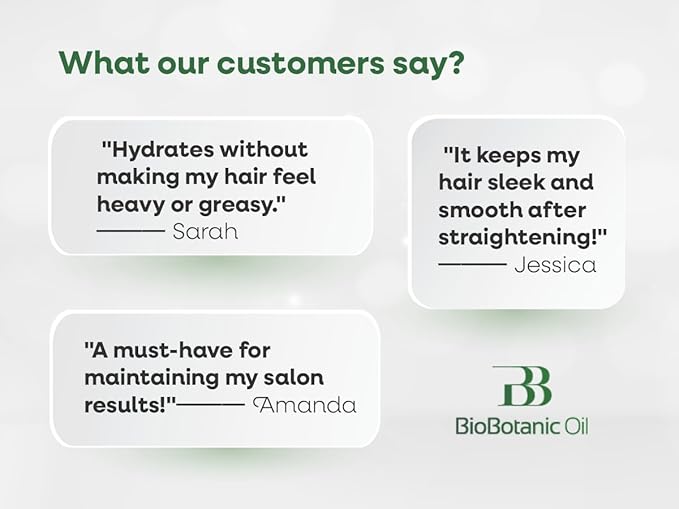 Bio Botanic Oil Range – Magic Conditioner for Straightened Hair with Plant Keratin & Organic Argan Oil, SLS-Free & Salt-Free, Deep Hydration in Just 3 Minutes, Maintains Long-Lasting Smoothness