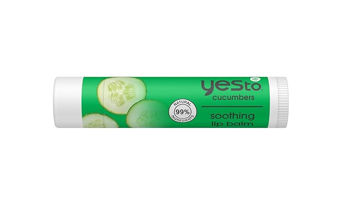 Yes To Cucumber Soothing Lip Balm, Oz,