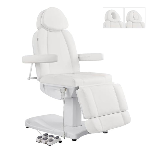 Dir Full Electrical Medical Aesthetic Chair Facial Beauty Bed Podiatry Doctors Office Chair with 3 Motors Ink