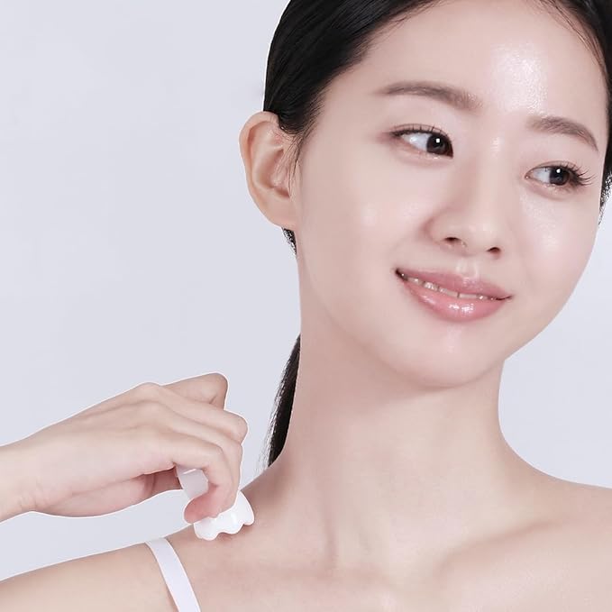 HAUA Ring Gua Sha, Premium Natural Ceramic, Face & Body Multi-Use Massager