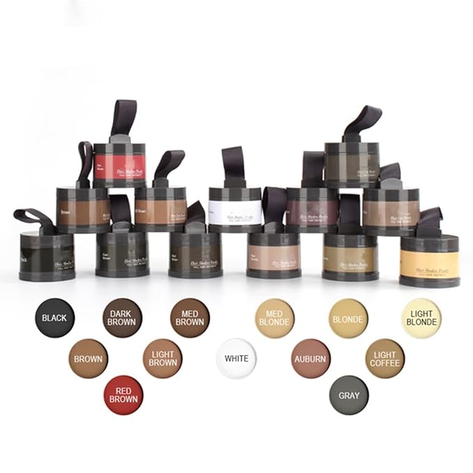 gowwim Hairline Powder(Dark Brown) Hair