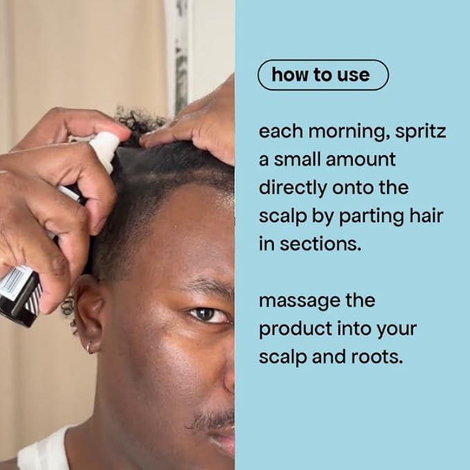 BONDIBOOST Intensive Thickening Spray [4.23 fl oz], Daily Leave In Hair Treatment to Reduce Hair Loss, Lightweight Mist for Thinning Hair + Density for Men & Women, Rosemary & Tea Tree Formula