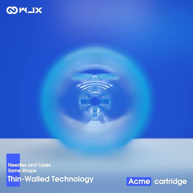 WJX Tattoo Cartridges 20Pcs Disposable Needles Bugpin Round Liner 1001RL