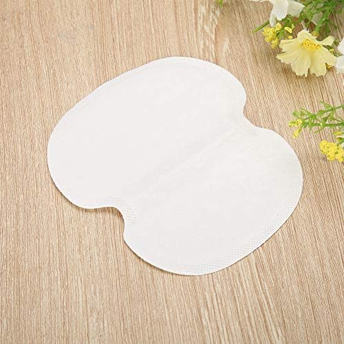 for Under Breasts, Disposable Underarm Sweat Absorbent Pads Unisex Cotton Armpit Sweat Guard (20PCS)