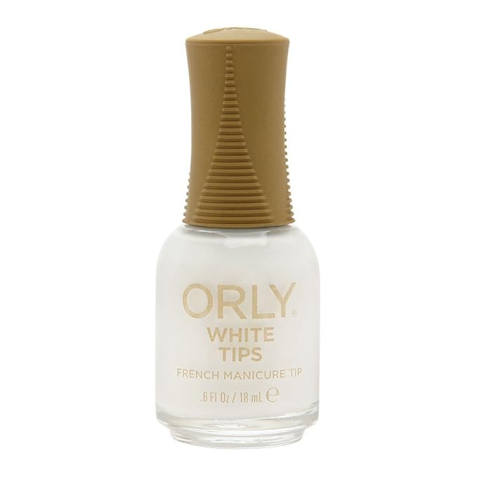 Orly Nail Lacquer French Man, White Tips, 0.6 Fluid Ounce