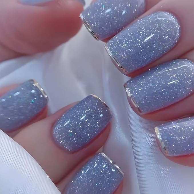 Curvlife Soft Gel Press on Nails Gel Fake Nails with Leopard Print Design Full Cover False Nails for Women Reusable Nail Kit with Nail Glue Adhesive Tabs Nail File