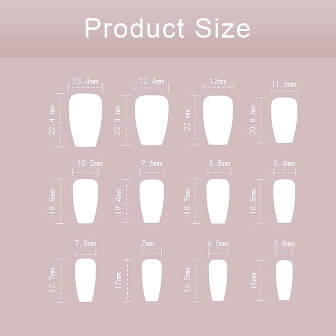 Silver Glitter French Tip Press on Nails Medium Coffin Fake Nails Gradient False Nails Glossy Full Cover Stick on Nails Ombre Glue on Nails Acrylic Artificial Nails for Women 24 Pcs