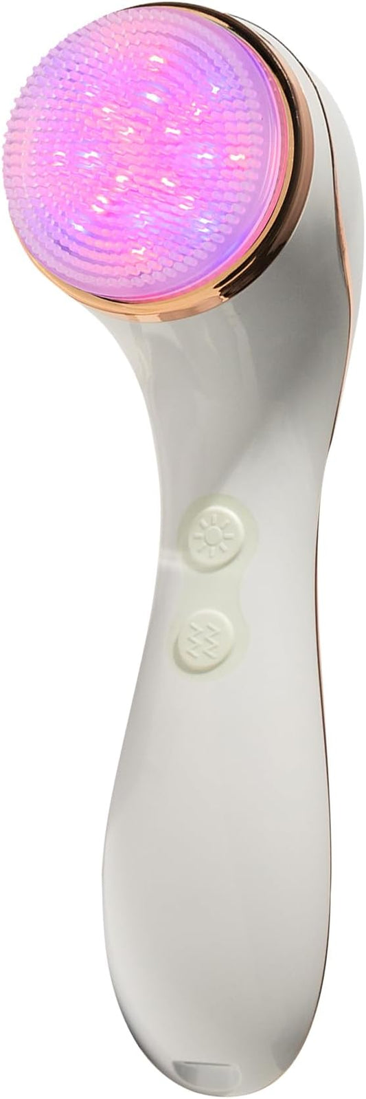 reVive Light Therapy Lux Collection Soniqué Cleanser, Sonic Face Cleanser Brush with Medical-Grade Red Light Therapy for Face, Water-Resistant