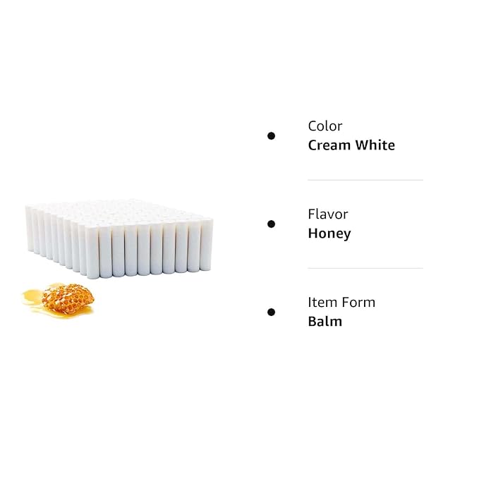 Natural Honey Lip Balm Bulk, Unlabeled Children