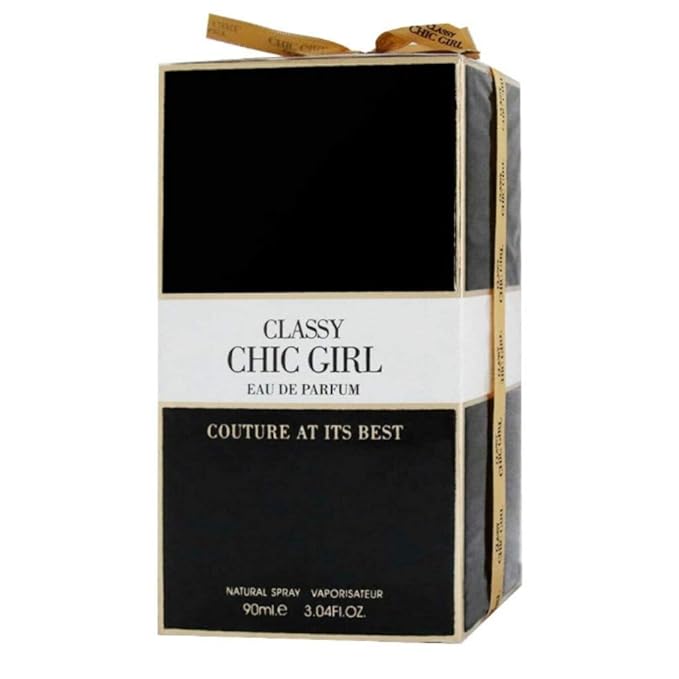 Fragrance World Classy Chic Girl for Women - 3.04 oz EDP Spray
