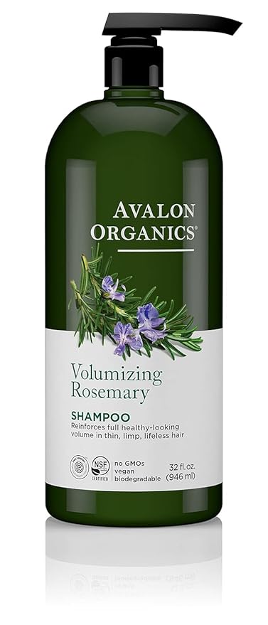 Avalon Organics Shampoo, Rosemary Shampoo, 32 Fl Oz
