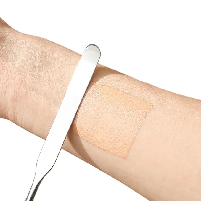 5 Pieces Stainless Steel Makeup Spatula Foundation Mixing