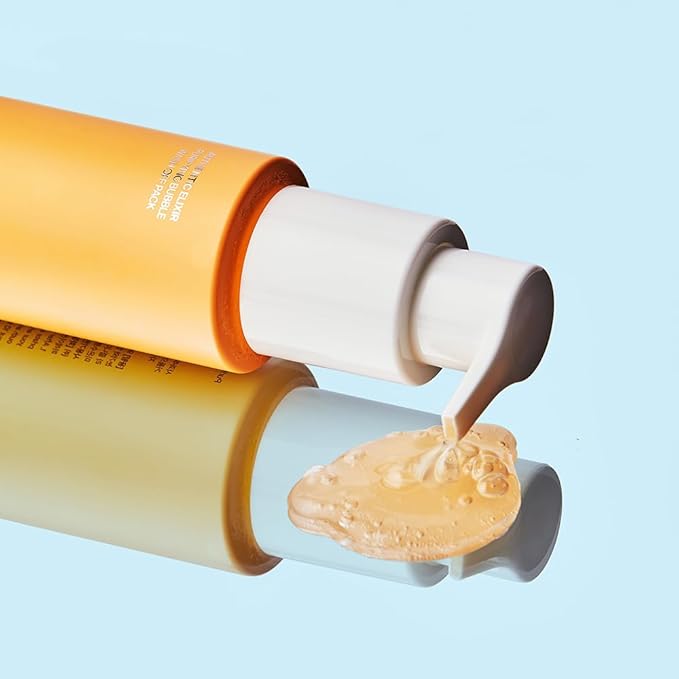 Authentic Elixir Purifying Bubble Wash-Off Pack (95 ml / 3.2 fl.oz) | Apple Cider Vinegar Bubble Mask for Gentle Pore, Skin Barrier Care, Oil Control, Korean Skincare