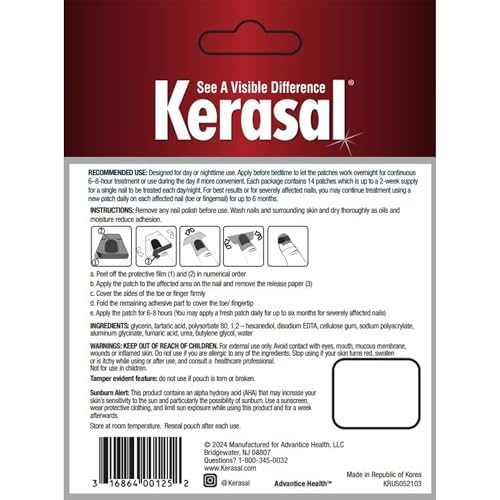 Kerasal Multi-Purpose Nail Repair Patches