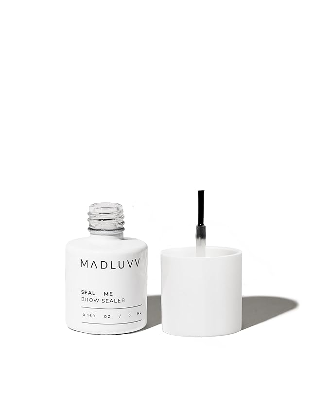 MADLUVV Seal Me Brow Sealer – Locks Brow Makeup in Place for 36 Hours – Brow Top Coat That’s Sweat-Proof, Waterproof & Lightweight – Use Over Madluvv Brow Stamp Kit/Eyebrow Stamp or Brow Pencil