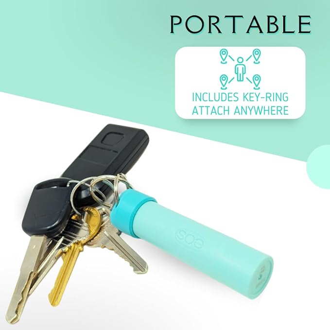 Keychain Holder EOS Lip Balm Stick (Keychain Only) - Travel Size Lip Balm Chapstick - Healing Stick - Made in USA