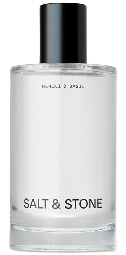 Salt & Stone Body Mist, Neroli & Basil Scent, Skincare Infused Hair & Body Spray for Women and Men, Hydrating Fragrance with Glycerin and Red Algae, Vegan, Cruelty Free, 3.4 fl oz