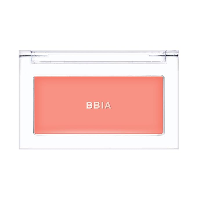 BBIA Ready To Wear Downy Cheek Cream Blush 8 Color - Creamy Blendable & Buildable Blush Dewy Texture & Matte Finish High Pigment Longlasting Lightweight Natural Face Makeup, 0.12oz (05 DOWNY CORAL)