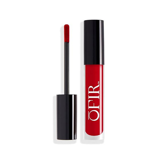 OFIR Velvet Bond Liquid Matte Lipstick | Matte Liquid Lipstick for Bold, Full Coverage Color | Hydrating Pigments Offer All-Day Comfort | Vegan Formula | Cherry - Classic Red Shade | 0.12 fl oz