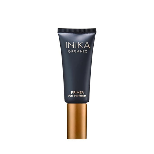 INIKA Organic Pure Perfection Primer | Clinically Proven to Boost Hydration + Reduce Wrinkles. Skincare Enriched. Smooth Dewy Finish. Extend Makeup & Create a Flawless Base. 30mL