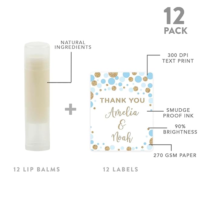 Andaz Press Personalized Wedding Party Lip Groom