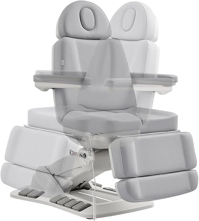 Dir Beauty Spa Medical Treatment Bed 4 Motor Electrical Facial Medical Spa Tables with Rotating Seat Aurora