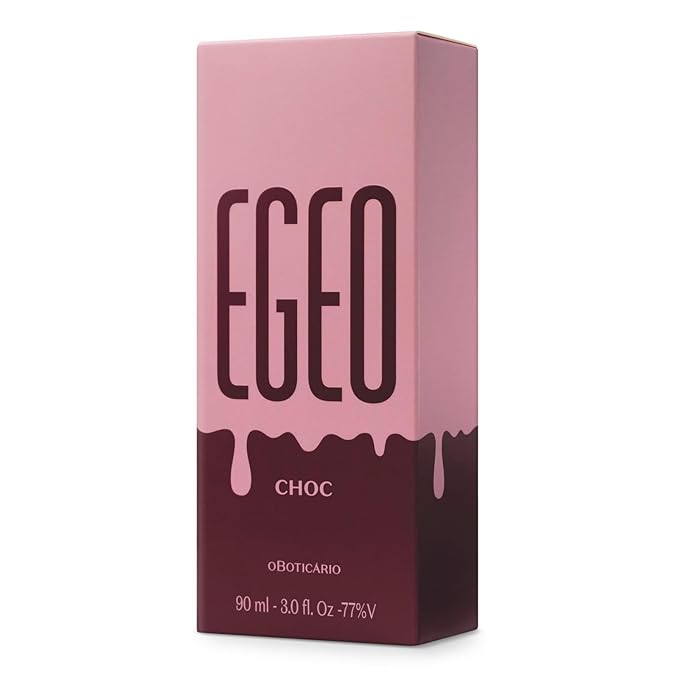 O Boticário Egeo Choc Eau de Toilette, Orange Plum & Apricot Fragrance Perfume for Women, 3 Ounce